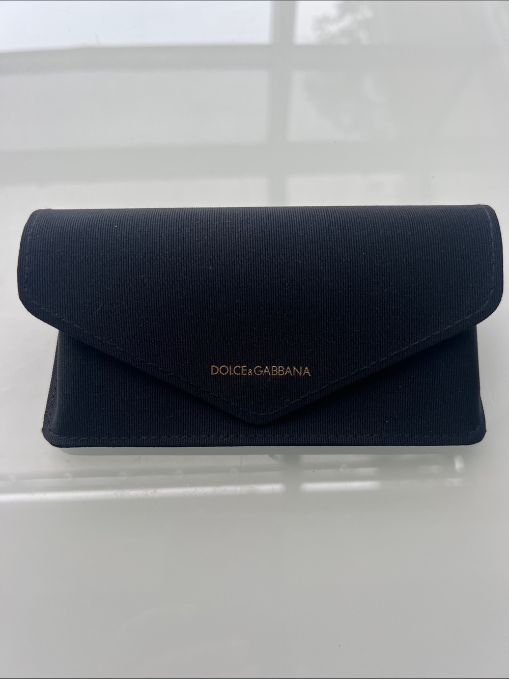 Dolce & Gabbana Black Envelope Sunglass Case Only
